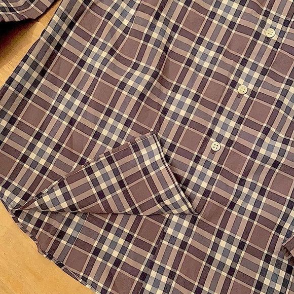 J. CREW The Perfect Shirt Purple Plaid Button Down Shirt - Picture 6 of 10